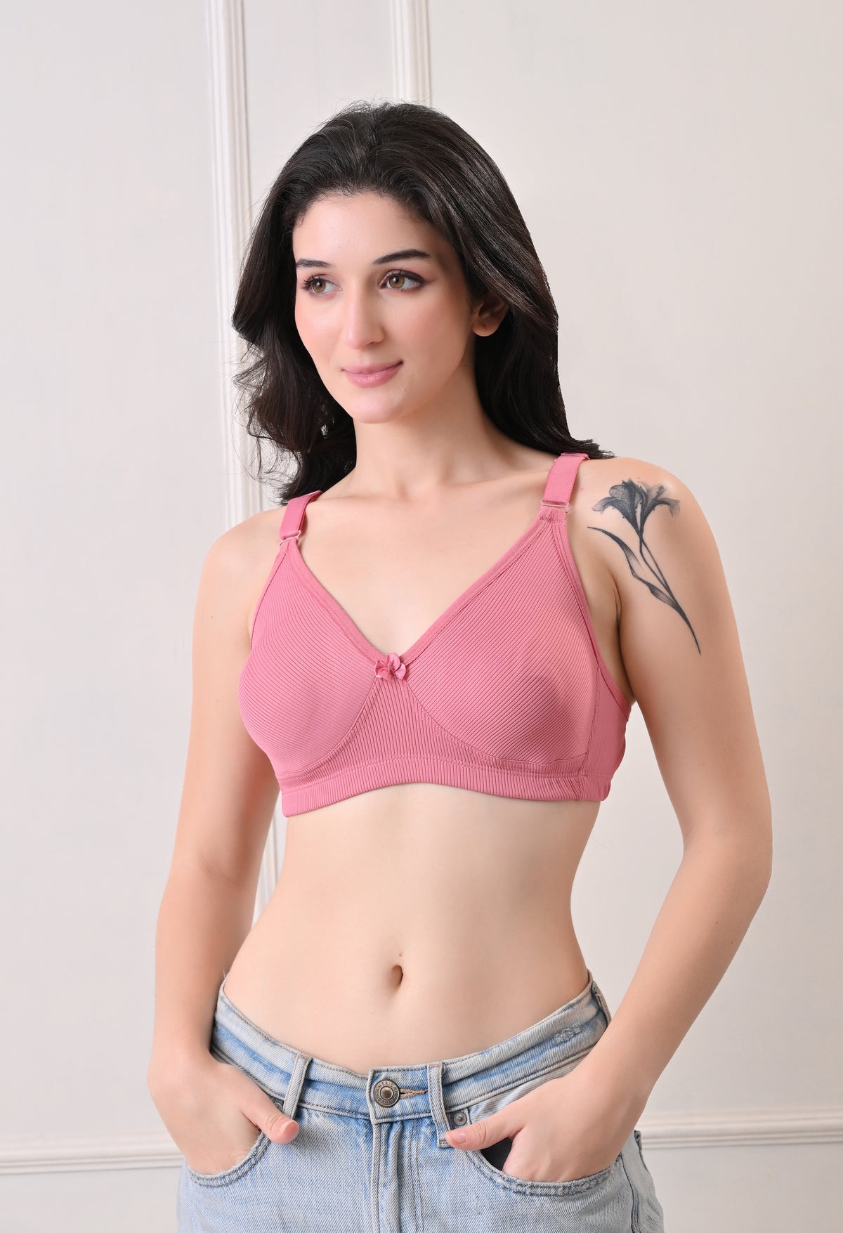 Strappy Bra - Pink